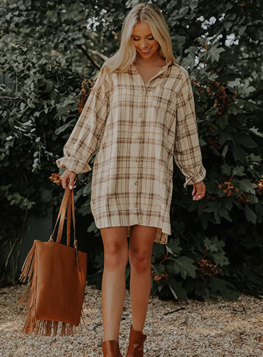 Soft Flannel Dress