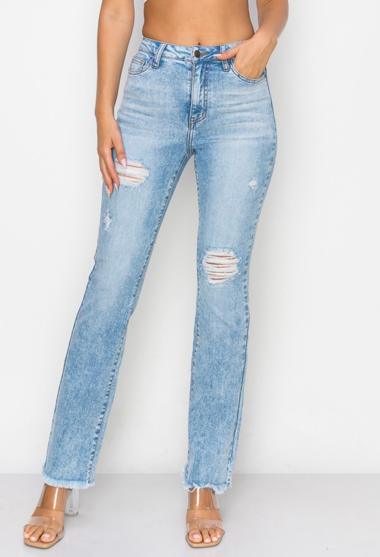 Mini Flare Jeans