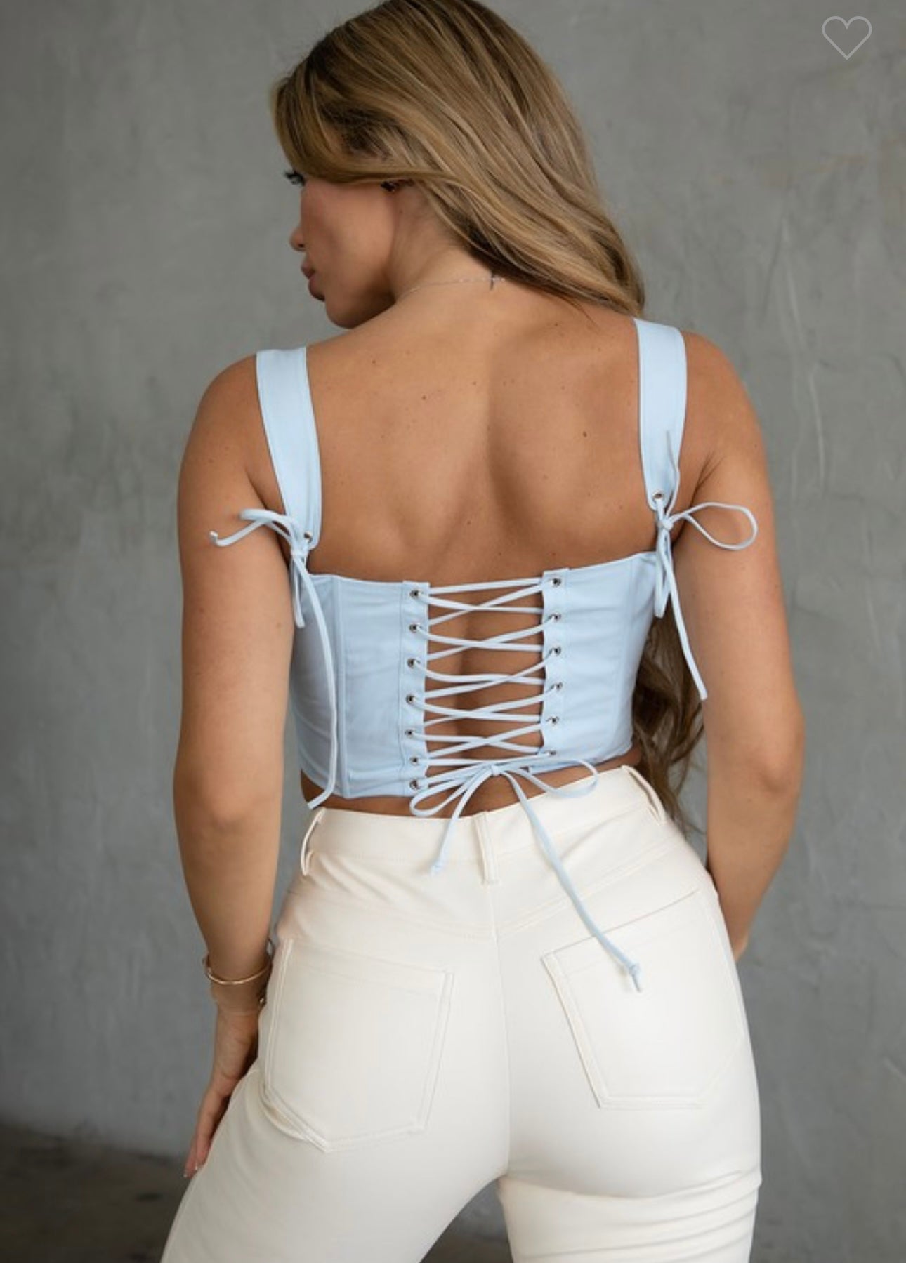 Baby Blue Corset