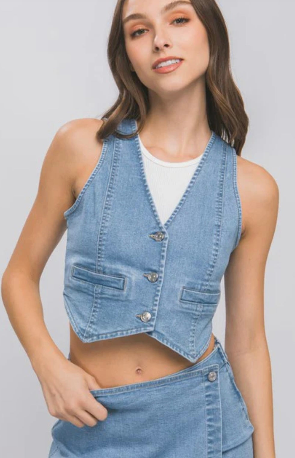 Denim Vest