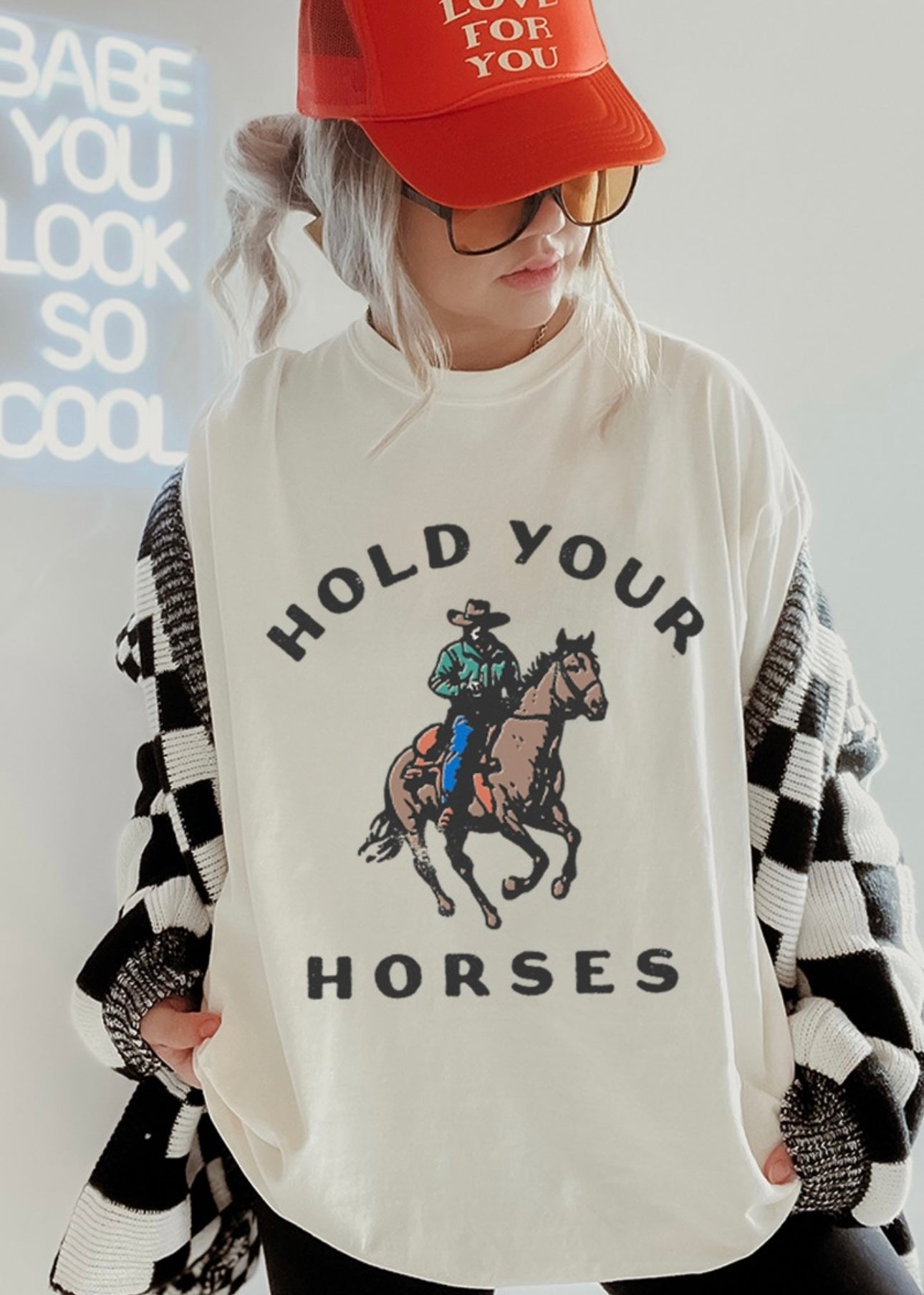 Hold Your Horses Tee