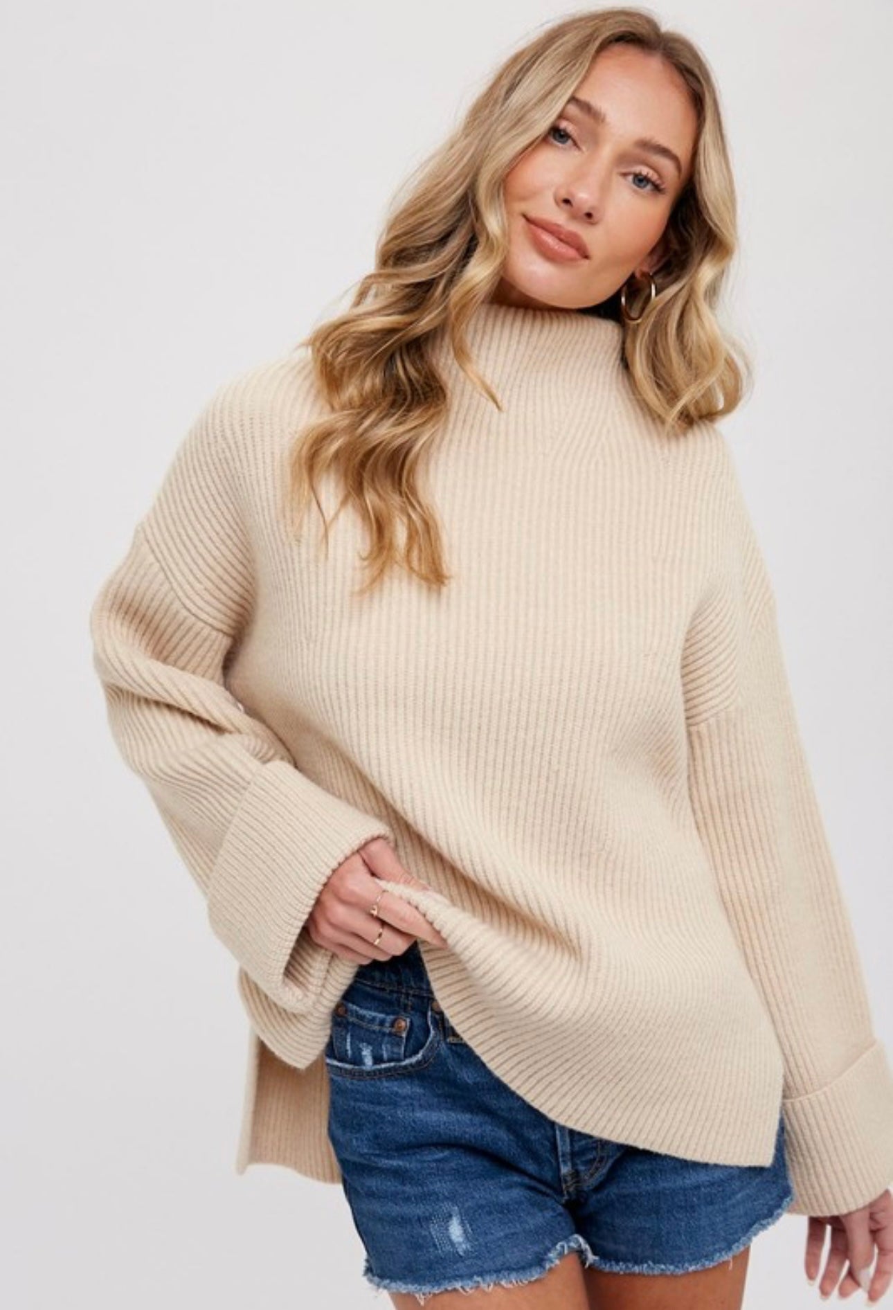 Funnel Neck Sweater